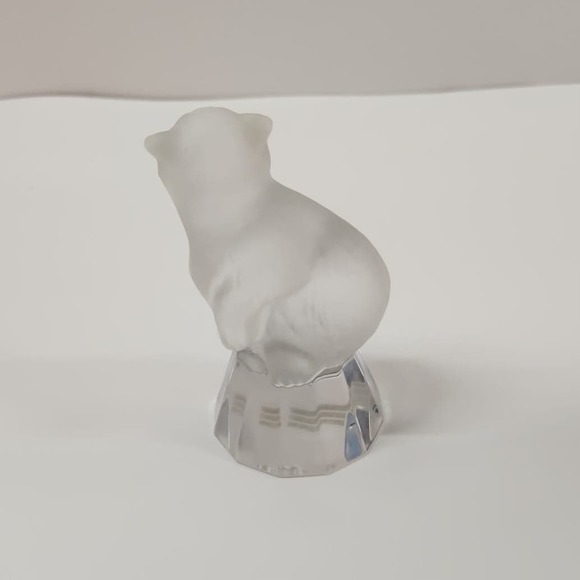 WMF Collection Germany Bear Lead Crystal Sculpture Mini 4" - Picture 8 of 8